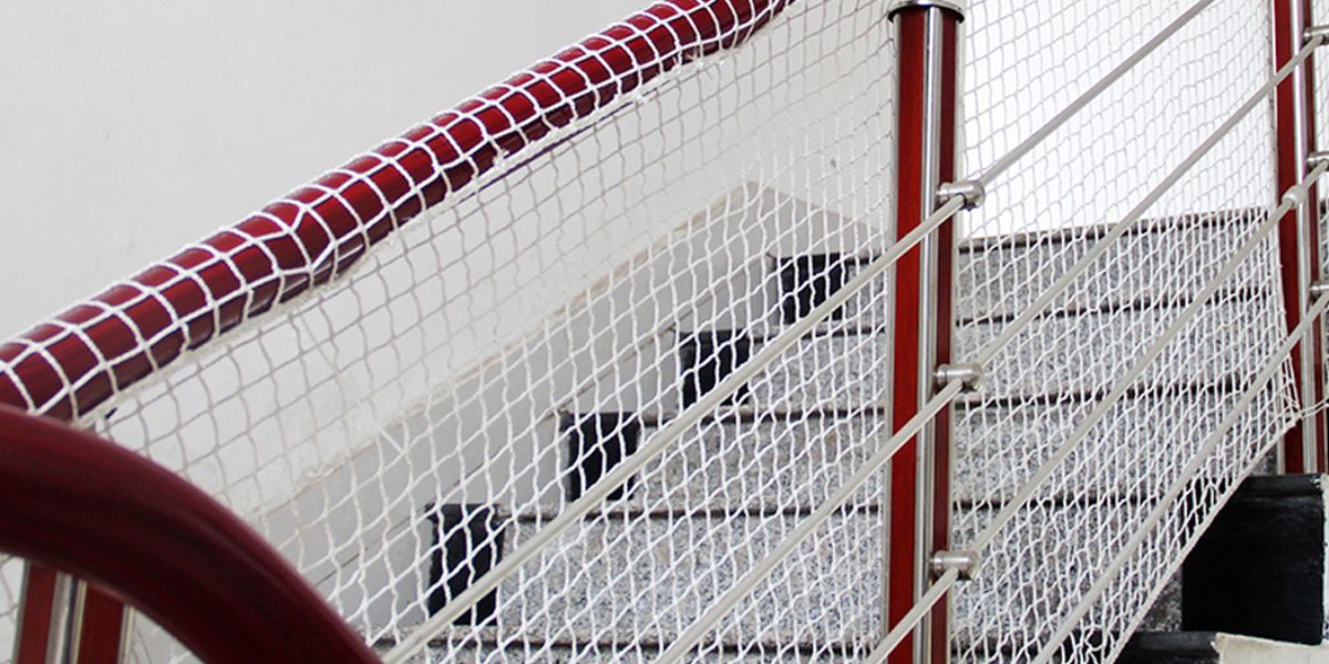 Staircase Safety Nets in Hyderabad | Call 9955519997 for Netting